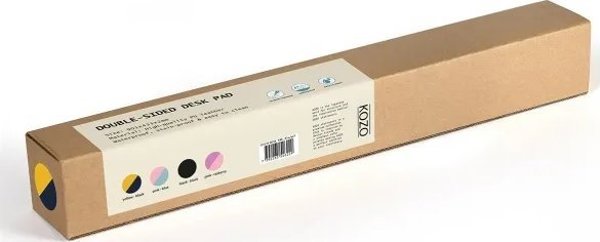 Stickn Επιφάνεια Γραφής KOZO, Μαύρο, 90x43cm