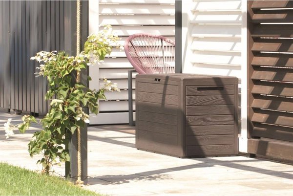 Κουτί κήπου PROSPERPLAST WoodeBox 140 l Καφέ