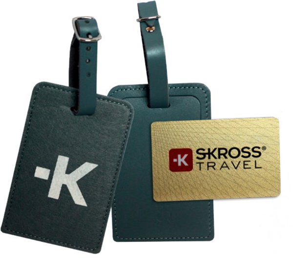 Ετικέτες αποσκευών SKROSS - ετικέτα ονόματος βαλίτσας