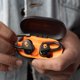 Ασύρματα ακουστικά Skullcandy Push Play Active, μαύρο/πορτοκαλί