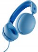 Skullcandy Grom wired headband headphones, blue
