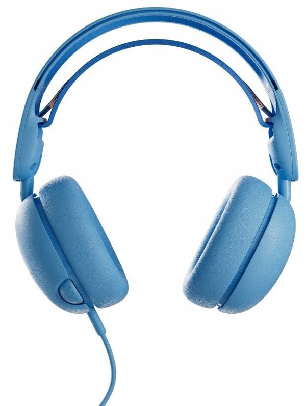 Skullcandy Grom wired headband headphones, blue