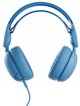 Skullcandy Grom wired headband headphones, blue