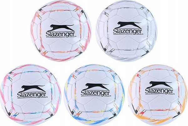 Slazenger Slazenger - Μπάλα ποδοσφαίρου μέγεθος 5 (λευκό / μαύρο)