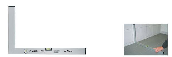 Γωνιακός χάρακας κατασκευής Slowik p/p 120x60cm (52120)