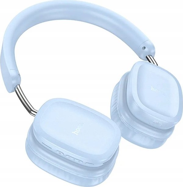 Sluchawki Hoco HOCO sluchawki bezprzewodowe bluetooth naglowne W51 niebieskie