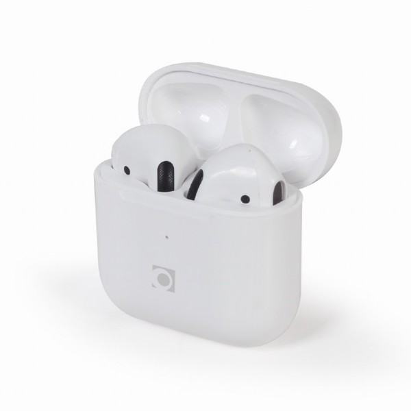 Gembird Valletta TWS Bluetooth Ακουστικά Με Θήκη Φόρτισης, Λευκά