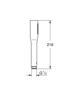 Τηλέφωνο ντους Grohe Euphoria Cosmopolitan Stick 1-λειτουργία χρώμιο (27400000)