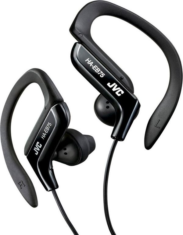JVC HAE-B75B-NU Ενσύρματα Ακουστικά Ψείρες - Μαύρο Χρώμα, 105 dB, 1.2m Καλώδιο