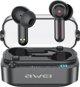 Ακουστικά Awei AWEI ακουστικά Bluetooth 5.3 T58 ANC + σταθμός σύνδεσης μαύρο/black
