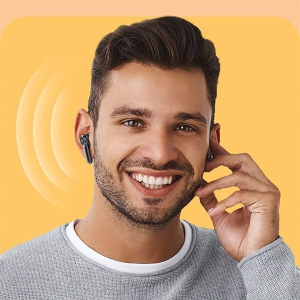 Ακουστικά Awei AWEI ακουστικά Bluetooth 5.3 T58 ANC + σταθμός σύνδεσης μαύρο/black