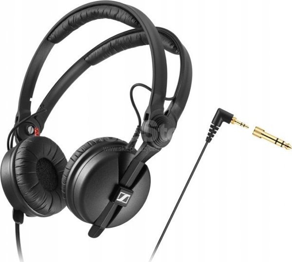 Ακουστικά Sennheiser SENNHEISER HD 25, ΔΥΝΑΜΙΚΑ Ακουστικά, 70 ?, ΚΛΕΙΣΤΑ, ΥΠΕΡ-ΑΥΤΙΑΚΑ, ΡΥΘΜΙΖΟΜΕΝΗ ΚΟΡΔΕΛΑ ΚΕΦΑΛΗΣ, ΧΑΛΥΒΔΙΝΟΣ ΠΥΡΗΝΑΣ ΚΑΛΩΔΙΟΥ, ΜΟΝΟΠΛΕΥΡΟ, 1.5M ΜΗΚΟΣ, 3.5MM ΓΩΝΙΑΚΟΣ ΒΥΣΜΑ, ΑΝΤΑΠΤΟΡΑΣ