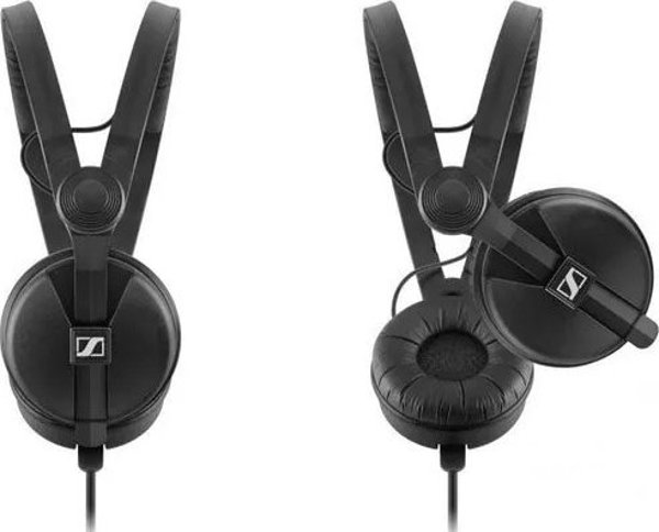 Ακουστικά Sennheiser SENNHEISER HD 25, ΔΥΝΑΜΙΚΑ Ακουστικά, 70 ?, ΚΛΕΙΣΤΑ, ΥΠΕΡ-ΑΥΤΙΑΚΑ, ΡΥΘΜΙΖΟΜΕΝΗ ΚΟΡΔΕΛΑ ΚΕΦΑΛΗΣ, ΧΑΛΥΒΔΙΝΟΣ ΠΥΡΗΝΑΣ ΚΑΛΩΔΙΟΥ, ΜΟΝΟΠΛΕΥΡΟ, 1.5M ΜΗΚΟΣ, 3.5MM ΓΩΝΙΑΚΟΣ ΒΥΣΜΑ, ΑΝΤΑΠΤΟΡΑΣ