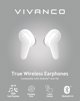 Ασύρματα ακουστικά Vivanco Fresh Pair BT, λευκά (60604)