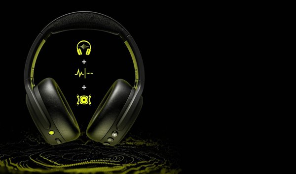 Ακουστικά Skullcandy Crusher ANC2 Ασύρματα Bone White