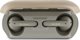 Ακουστικά Guess Guess Bluetooth GUTWSC2MCDSD TWS + σταθμός σύνδεσης χρυσό/χρυσό Επιμήκης Μεταλλική Εκτυπωμένη Λογότυπο