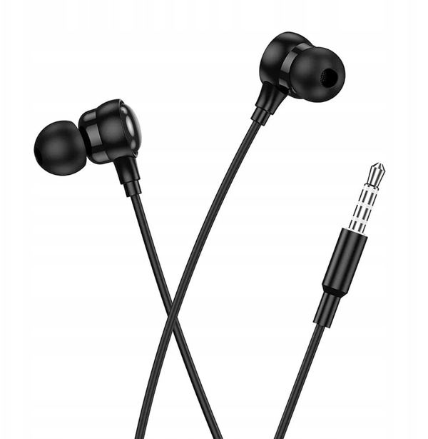 Hoco M116 Ενσύρματα Ακουστικά In-Ear με Βύσμα Jack 3.5mm - Μαύρα