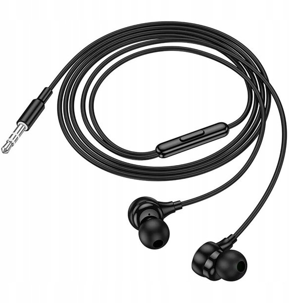 Hoco M116 Ενσύρματα Ακουστικά In-Ear με Βύσμα Jack 3.5mm - Μαύρα