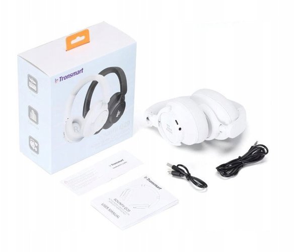 Ασύρματα ακουστικά Tronsmart SOUNFII Q20S Hybrid ANC με ενεργή ακύρωση θορύβου - μαύρα