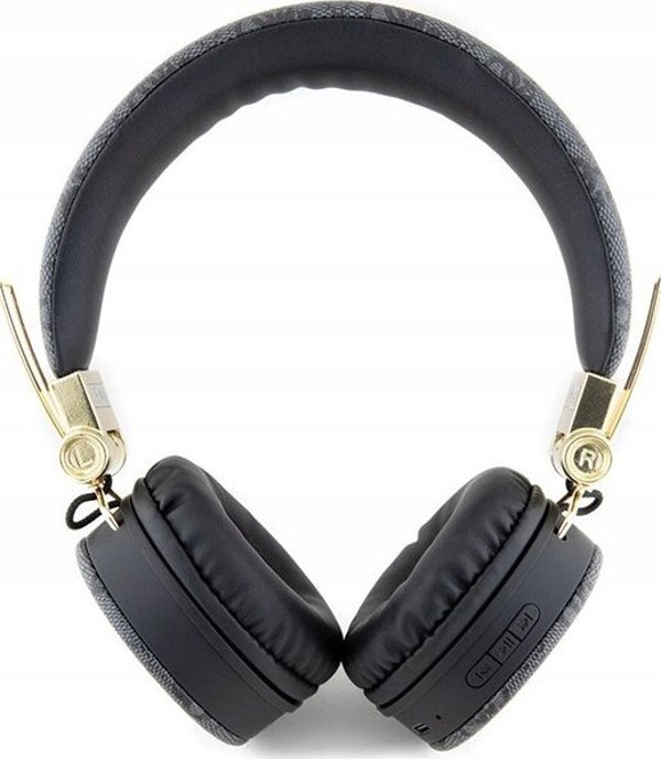 Ακουστικά Guess 4G Metal Logo μαύρα (GUBH704GEMK)