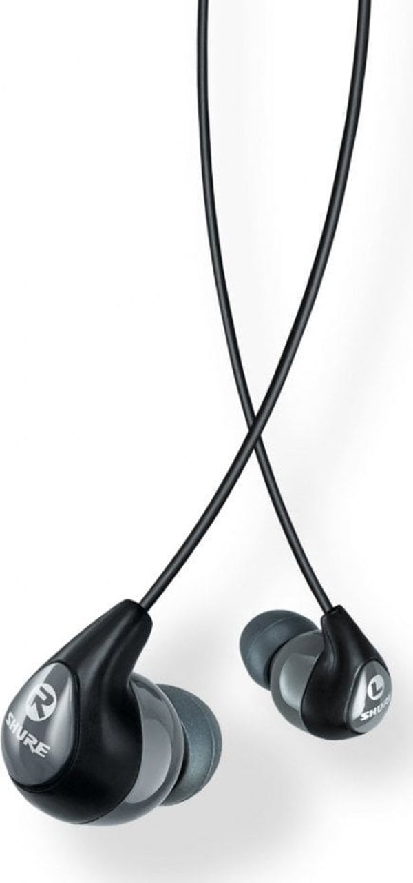 Shure SE112-GR-EFS Ενσύρματα Ακουστικά Ψείρες In-Ear, Γκρι