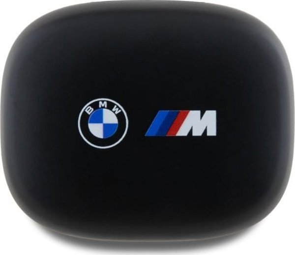 Ακουστικά BMW BMW ακουστικά Bluetooth BMBEMIATP20LOK TWS + σταθμός σύνδεσης μαύρο/black Printed Logos