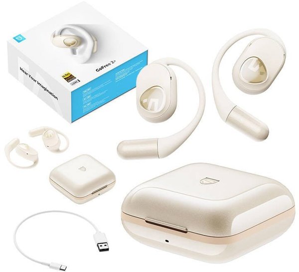 Ακουστικά TWS Soundpeats GoFree2+ (λευκό)