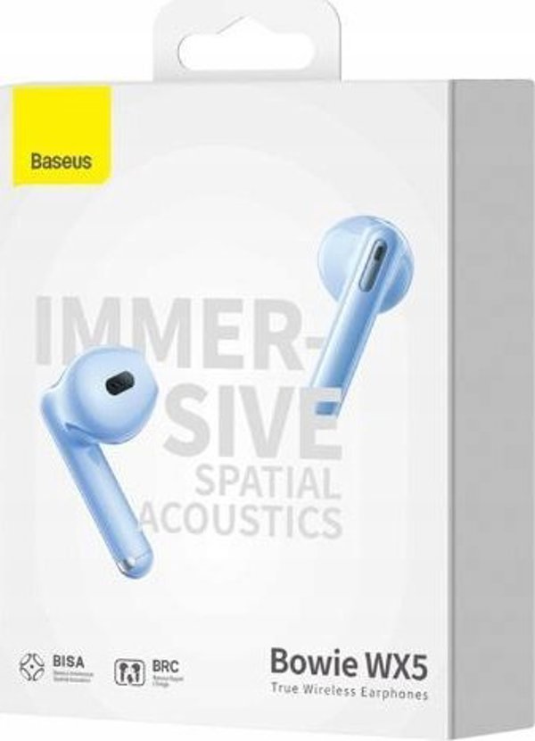 Ακουστικά Baseus Baseus Bowie WX5 True Wireless, μπλε 13810265 6932172629335