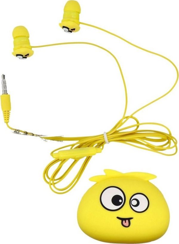 Ακουστικό Techonic Σετ ακουστικών / ακουστικά JELLIE MONSTER Deman YLFS-01 κίτρινο