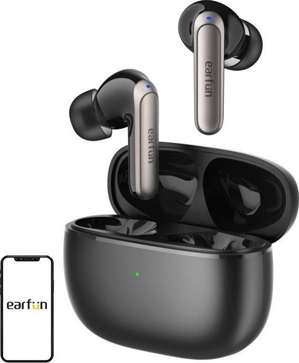 Ακουστικά EarFun TWS EarFun Air 2 NC ANC (μαύρα)
