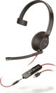 Ακουστικά Plantronics Blackwire 5210 USB-C με Μικρόφωνο Ακύρωσης Θορύβου για PC και Smartphone