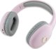 Ακουστικά HelloKitty Hello Kitty ακουστικά Bluetooth HKBHA1BKHLMP ροζ/ροζ Μεταλλικό Λογότυπο