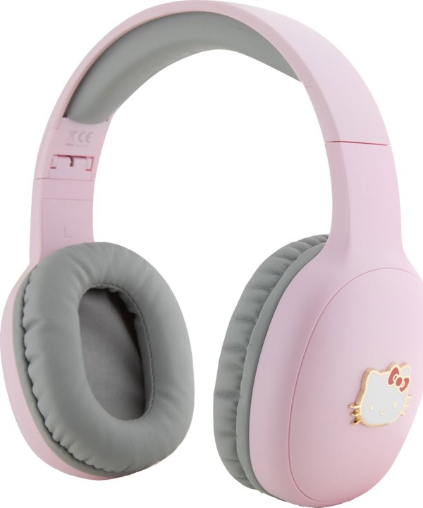 Ακουστικά HelloKitty Hello Kitty ακουστικά Bluetooth HKBHA1BKHLMP ροζ/ροζ Μεταλλικό Λογότυπο