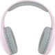 Ακουστικά HelloKitty Hello Kitty ακουστικά Bluetooth HKBHA1BKHLMP ροζ/ροζ Μεταλλικό Λογότυπο