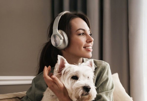 Ασύρματα Ακουστικά OneOdio A10 ANC Bluetooth 45h Λευκά