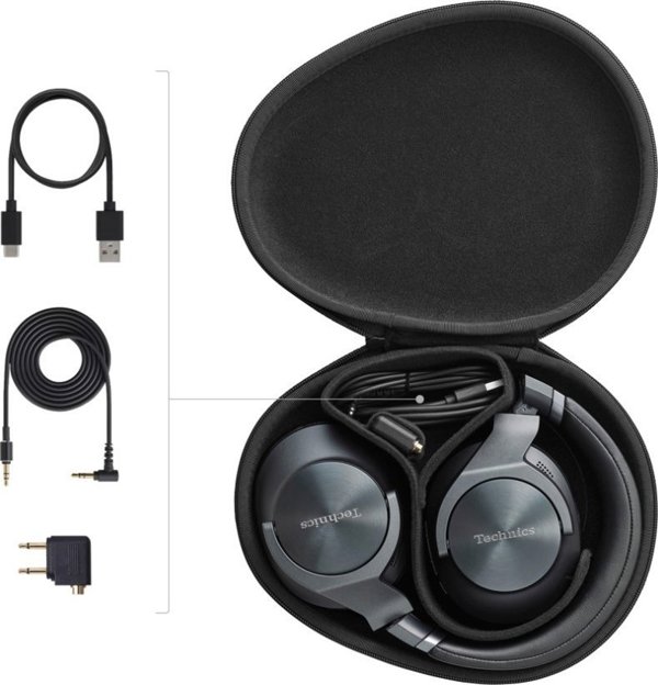 Technics EAH-A800E-K Ασύρματα Ακουστικά Noise Cancelling, Μαύρα
