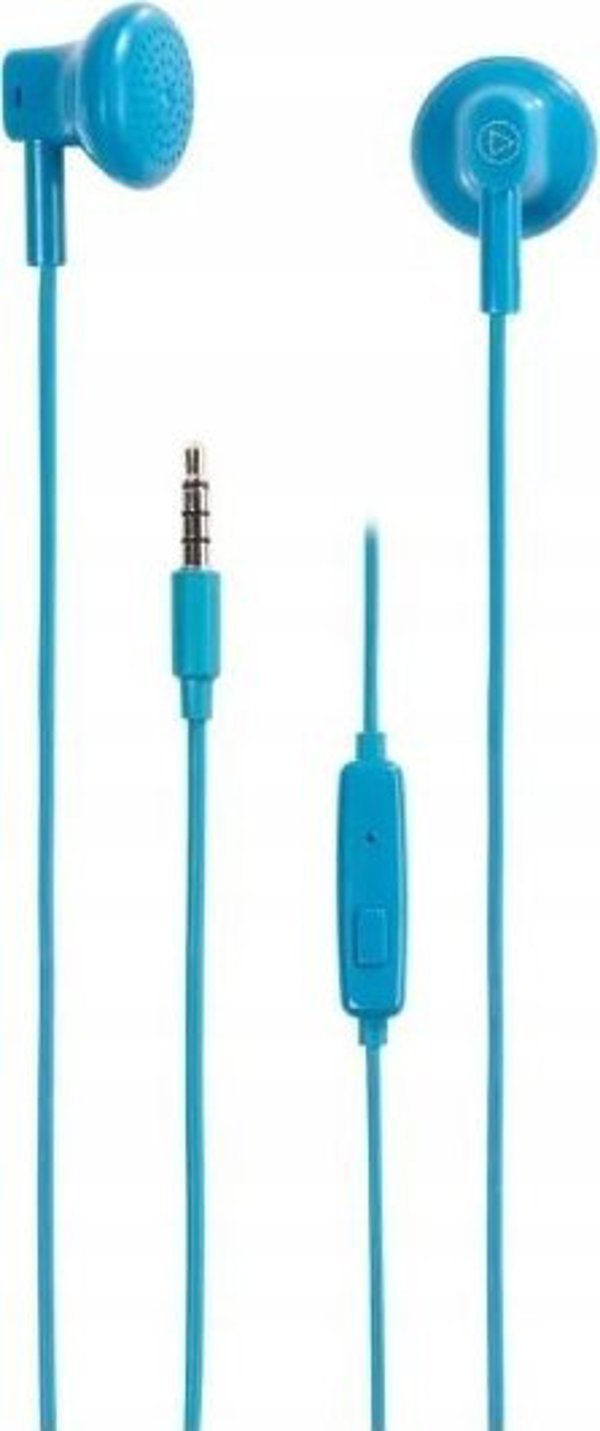 Ακουστικά Vivanco Vivanco headset Budz, μπλε (38927)