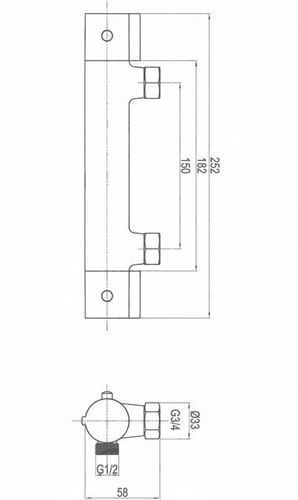Ακουστικό ντους Invena INVENA DESZCZOWNIA ROTONDA KWADRATOWA BIALA - AU-27-K02