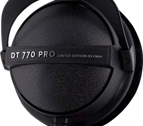 Ακουστικά Beyerdynamic Beyerdynamic DT 770 PRO 80 OHM BLACK LIMITED EDITION - Κλειστά στούντιο ακουστικά