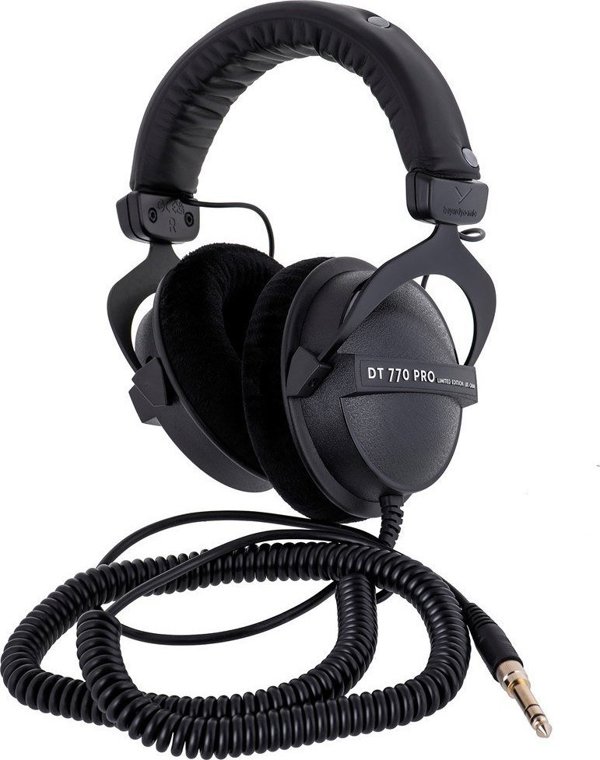 Ακουστικά Beyerdynamic Beyerdynamic DT 770 PRO 80 OHM BLACK LIMITED EDITION - Κλειστά στούντιο ακουστικά