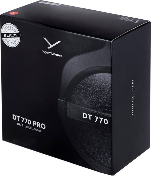 Ακουστικά Beyerdynamic Beyerdynamic DT 770 PRO 80 OHM BLACK LIMITED EDITION - Κλειστά στούντιο ακουστικά