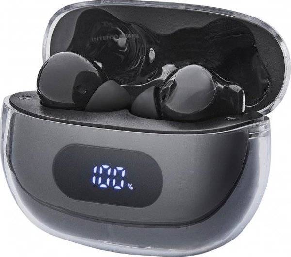 Ακουστικά Intenso Intenso Buds Plus T310AE, ακουστικό (μαύρο)