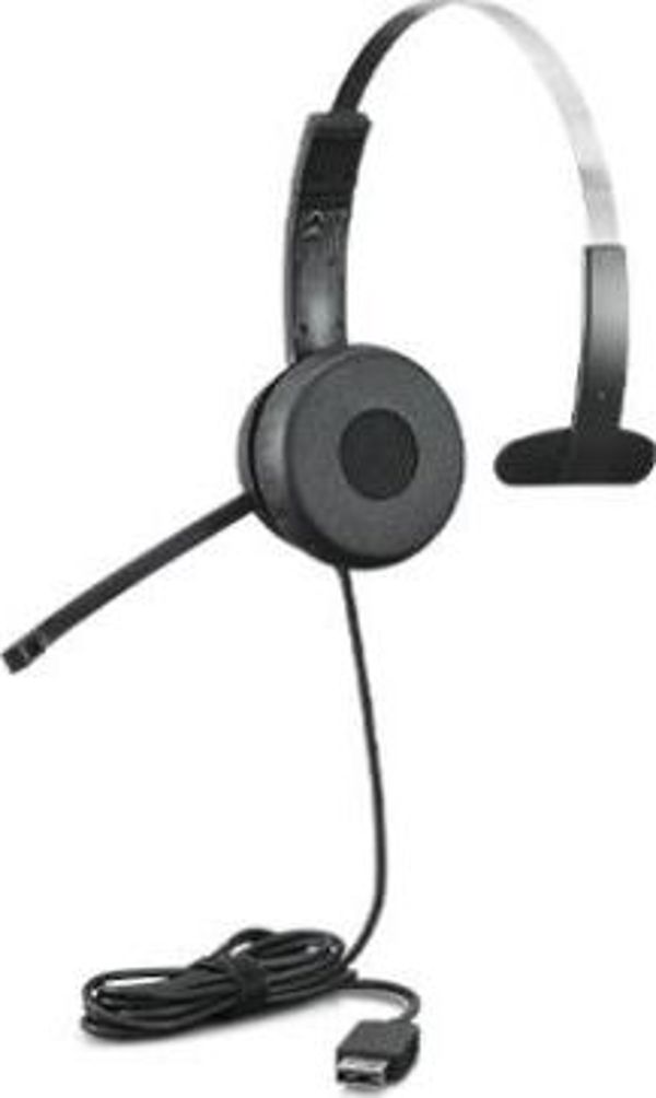 Lenovo 100 Stereo On-Ear Ακουστικά με Μικρόφωνο, Μαύρα (4XD1B61617)
