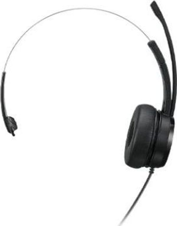 Lenovo 100 Stereo On-Ear Ακουστικά με Μικρόφωνο, Μαύρα (4XD1B61617)