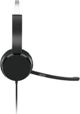 Lenovo 100 Stereo On-Ear Ακουστικά με Μικρόφωνο, Μαύρα (4XD1B61617)