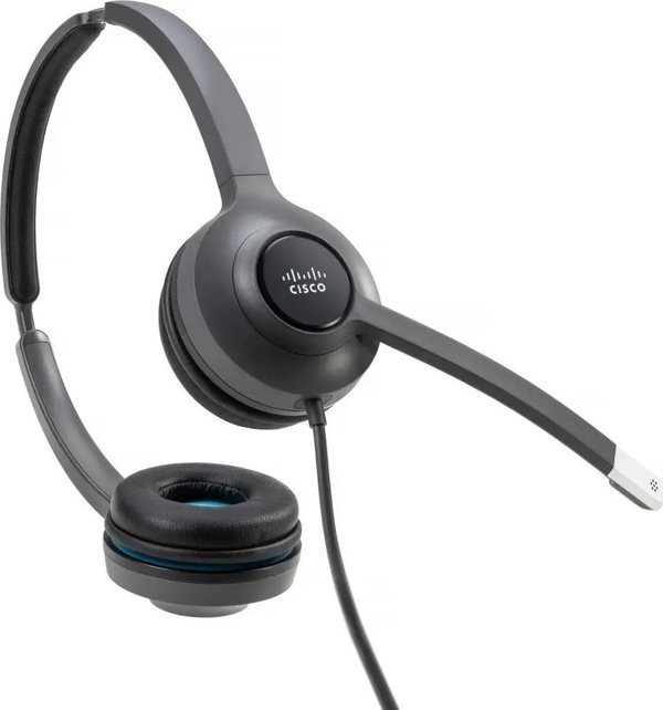 Σλούχαβκι Cisco HEADSET 522 WIRED DUAL 3.5MM/USB HEADSET ADAPTER IN