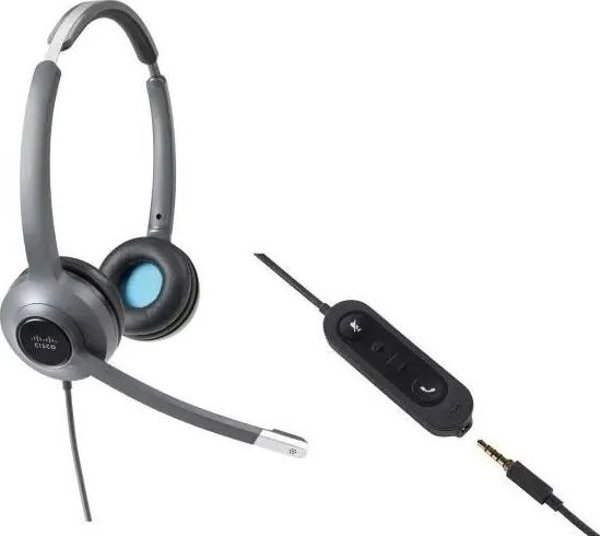 Σλούχαβκι Cisco HEADSET 522 WIRED DUAL 3.5MM/USB HEADSET ADAPTER IN