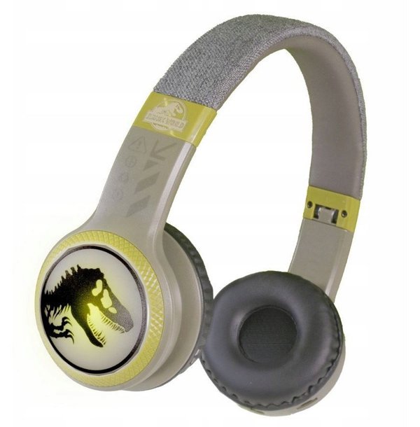 Ακουστικά Bluetooth Υπερύψωσης για Παιδιά Jurassic Park HMJW-BTLI-TREX