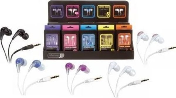 Ακουστικά Vivanco Vivanco earphones Fusion (26773)