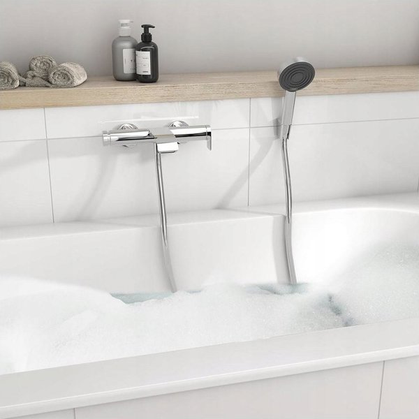 Σετ χειρολαβής ντους και σωλήνα ντους Hansgrohe Pulsify S 24301000, χρώμιο